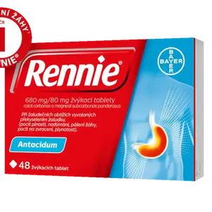 RENNIE Žvýkací tablety 48 ks