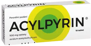 ACYLPYRIN 500 mg 10 tablet