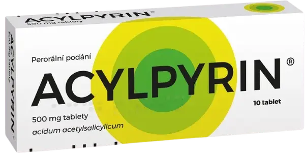 ACYLPYRIN 500 mg 10 tablet