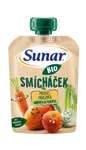 SUNAR BIO ovocná kapsička Smícháček mango, mrkev, meruňka a fenykl 100 g
