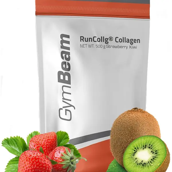 GYMBEAM RunCollg Collagen strawberry-kiwi 500 g