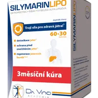 DA VINCI ACADEMIA Silymarin Lipo 60 + 30 ZDARMA 90 tobolek