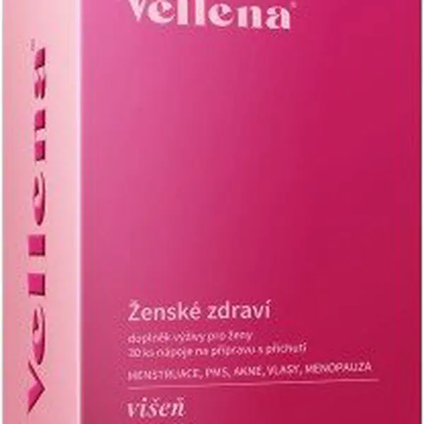 VELLENA Ženské zdraví nápoj příchuť Višeň 30 sáčků