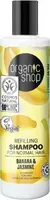 ORGANIC SHOP Vyživující šampon pro normální vlasy Banán a jasmín 280 ml