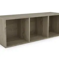 Nástěnný regál se 3 přihrádkami Jerry, dub sonoma