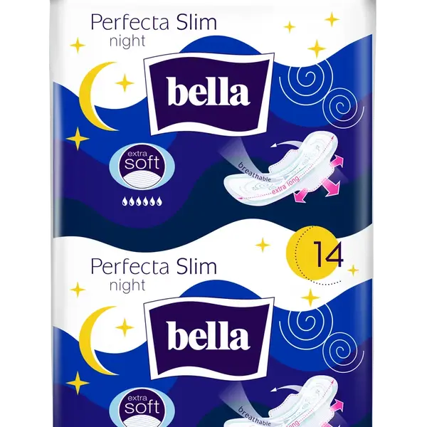 BELLA Perfecta Night Extra Soft ultratenké vložky 14 ks