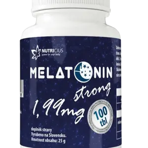 NUTRICIUS Melatonin strong 1,99 mg, 100 tablet