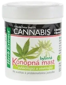 HERB EXTRACT Cannabis Konopná mast 125 ml