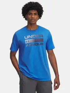 Pánské tričko Under Armour UA TEAM ISSUE WORDMARK SS-BLU - Pánské
