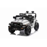 Elektrické autíčko OFFROAD NEW s pohonom zadných kolies, biele, Lítiová batéria
