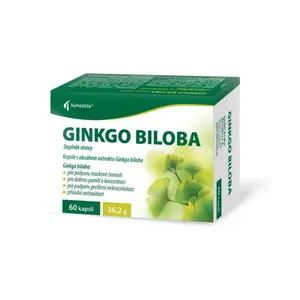 Noventis Ginkgo Biloba 40 mg 60 kapslí
