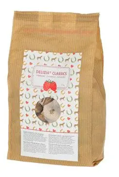 Pochoutka pro koně Delizia malina 1kg