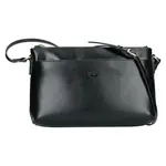 Kožená dámska crosbody kabelka Katana Ednna - čierna