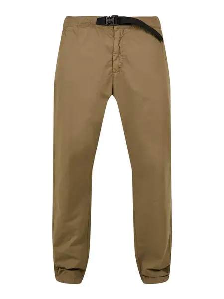 Urban Classics Chino nohavice  olivová / čierna