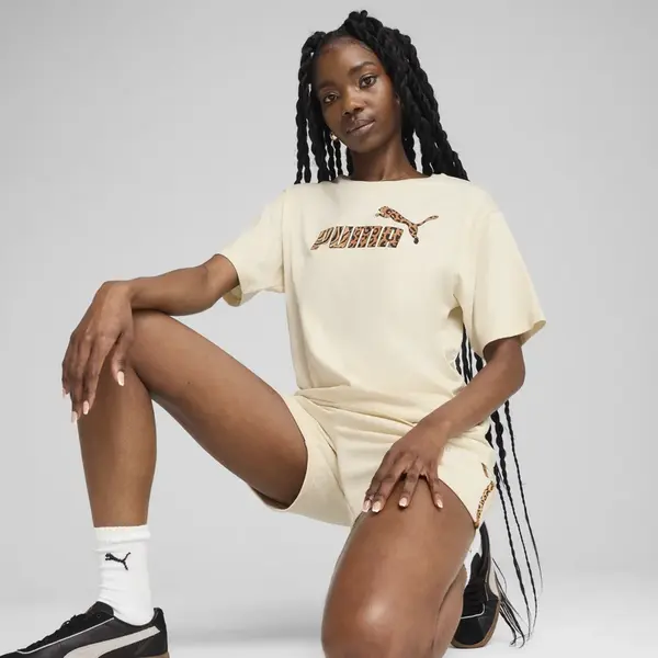 Puma Ess Graphic Animal Relaxed Tee M