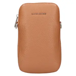 Dámska kabelka na mobil a doklady David Jones Kaila - koňak