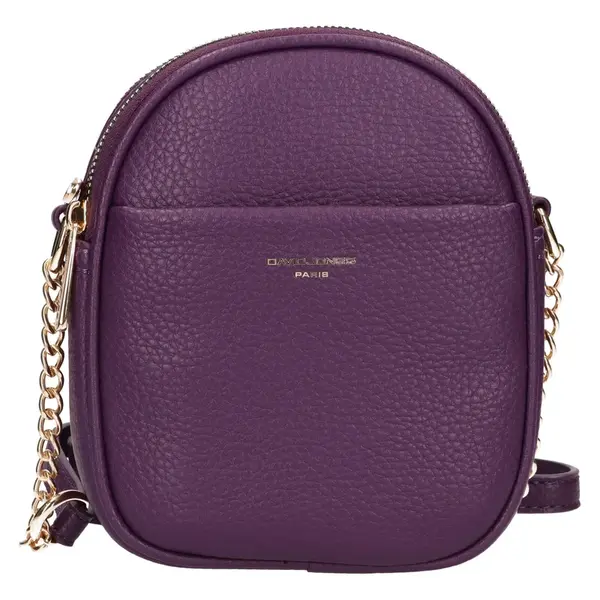 Dámska crossbody kabelka David Jones Cezza - fialová