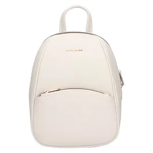 Menší dámský batoh David Jones Nína - krémová