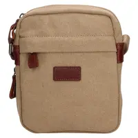 Pánska taška cez rameno Fagola Vincent - béžová