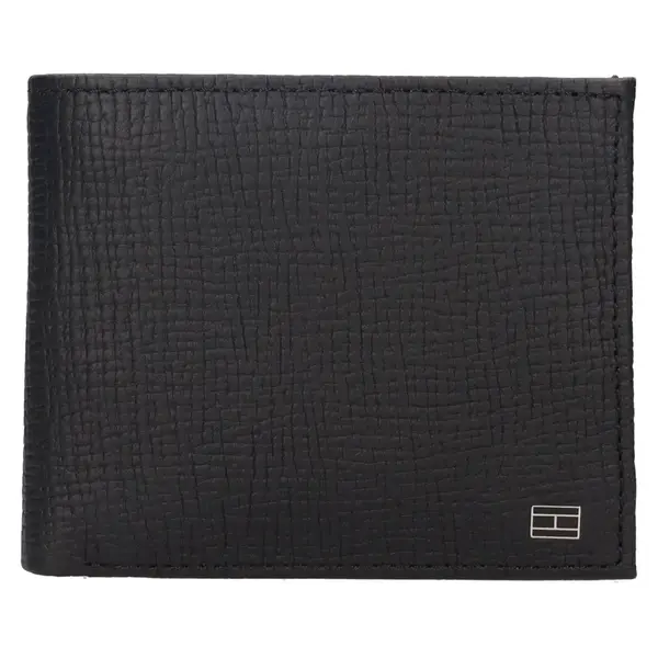 Pánská kožená peněženka Tommy Hilfiger Perron - černá