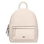 Dámský kožený batoh Lagen Malin - krémová