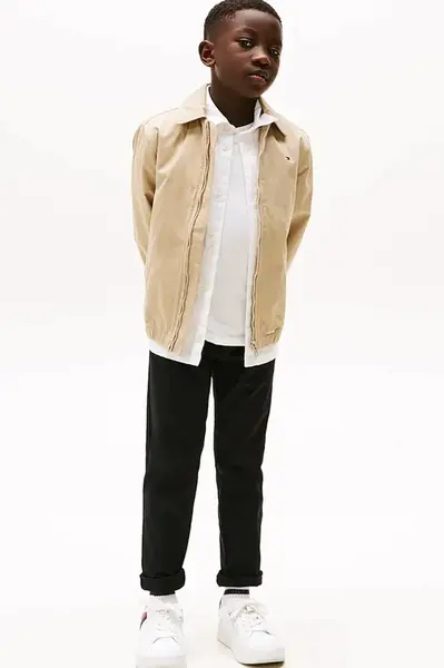 Dětské kalhoty s bavlnou Tommy Hilfiger