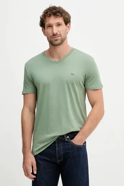 Bavlněné tričko Lacoste