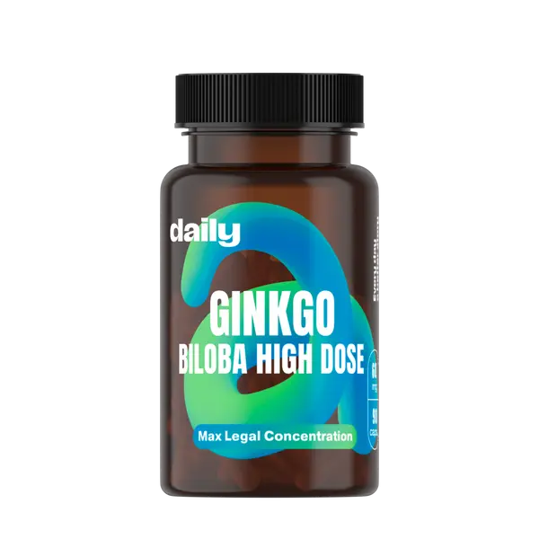 DAILY Ginkgo Biloba High Dose 90 kapslí