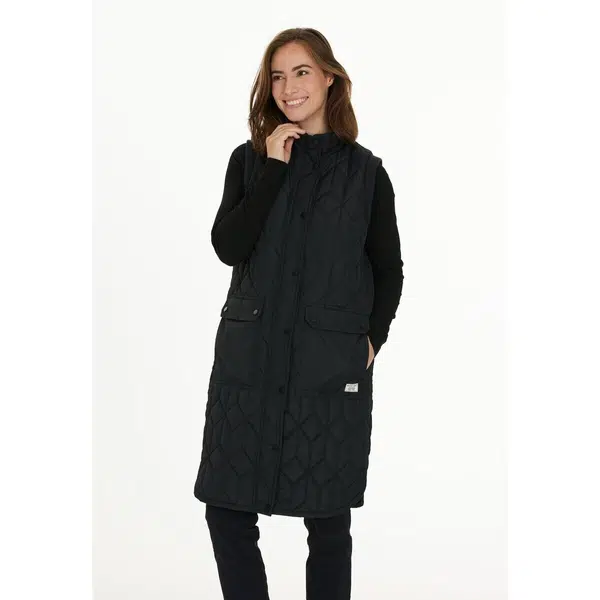 Women's quilted vest Weather Report Beah