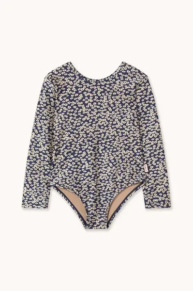 Detské body Tinycottons SMALL FLOWERS SHINY BODY