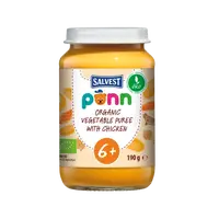 SALVEST PÕNN BIO Kuracie mäso so zeleninovým pyré 190 g