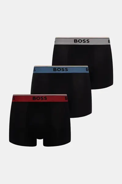 Boxerky BOSS 3-pack pánské, více barev, 50531684