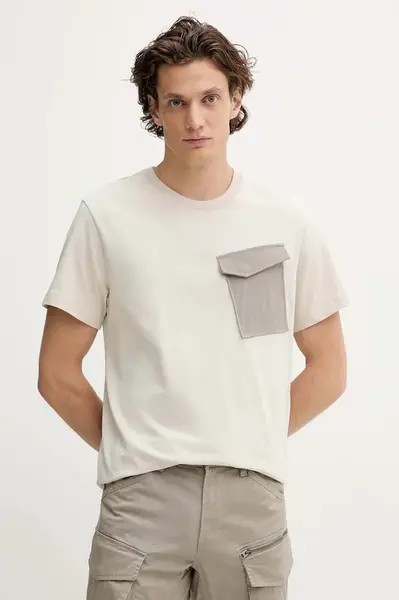 Bavlněné tričko G-Star Fabric mix pkt