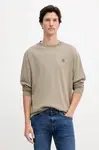 BOSS  Bavlnené tričko s dlhým rukávom  C-Tubby 116