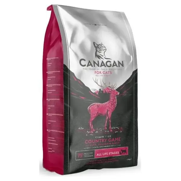 CANAGAN Country Game granule pro kočky, Hmotnost balení: 4 kg