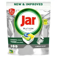 JAR Tablety do myčky Platinum All-in-One Yellow 65 ks