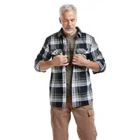 Bushman Pánská flanelová košile Atuat, zelená XXXL