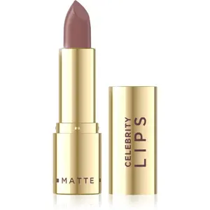 Eveline Cosmetics Celebrity Lips Matte matná rtěnka odstín 507 bare 1 ks