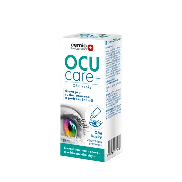 Cemio Oční kapky Ocu Care, 15 ml