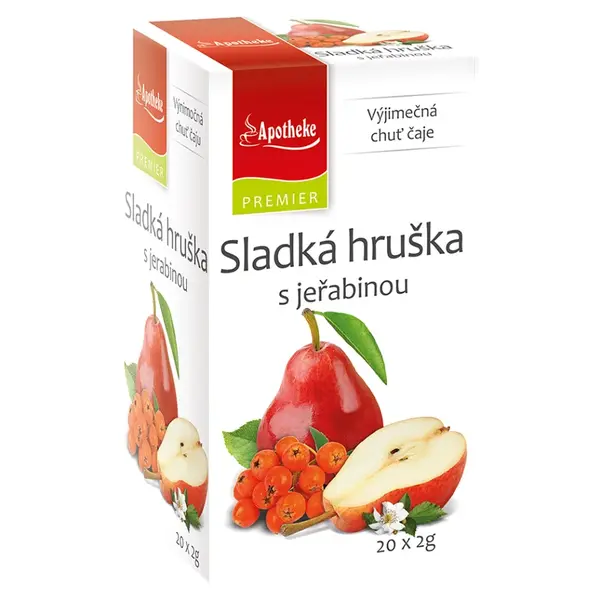 APOTHEKE Sladká hruška s jeřabinou 20 sáčků