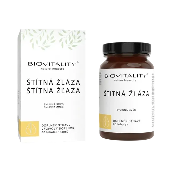Štítna žľaza – bylinný komplex – kapsuly 30 ks – Green idea