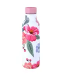 Kitchisimo Termoska 480 ml 1 ks růžová s květinami
