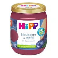 HIPP Jablka s borůvkami BIO 160 g