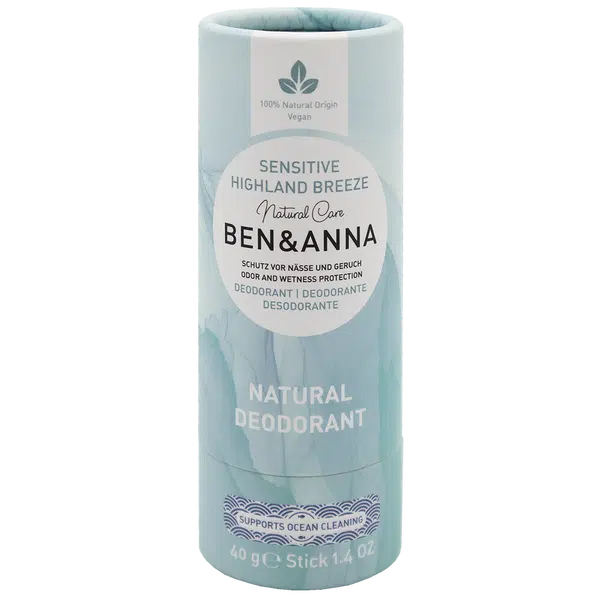 BEN & ANNA Highland Breeze Tuhý deodorant sensitive 40 g