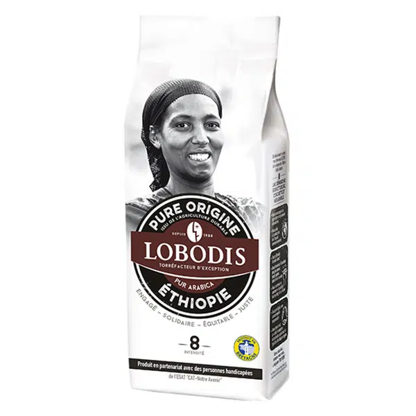 LOBODIS Mletá káva z Etiopie 250 g