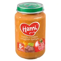 HAMI Rajčata s hovězím a brambory od 8. měsíce 200 g