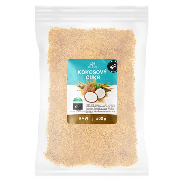 ALLNATURE Kokosový cukr 500 g BIO