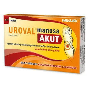UROVAL manosa AKUT 10 tablet