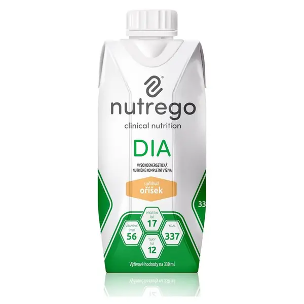 NUTREGO DIA Výživa čokoláda 12 x 330 ml