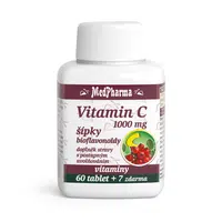 MEDPHARMA Vitamín C 1000 mg s šípky 67 tablet
